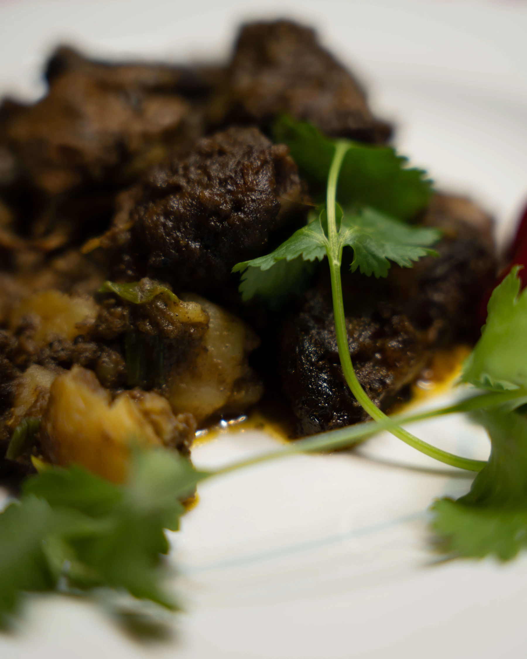 Signature spiced meat dish